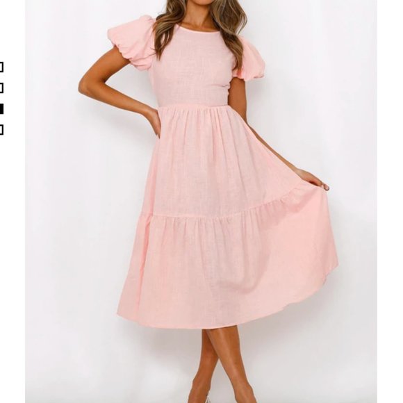 Hello Molly Dresses & Skirts - Pink Midi Dress (Hello Molly)
